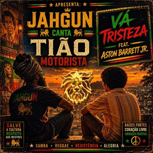 VÁ TRISTEZA (feat. Aston Barrett Jr. & Tião Motorista) — Jahgun cover artwork