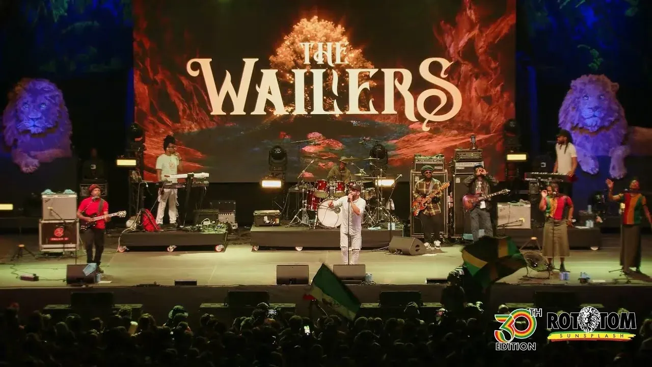 The Wailers performing Natural Mystic on the Rototom Sunsplash stage in 2025