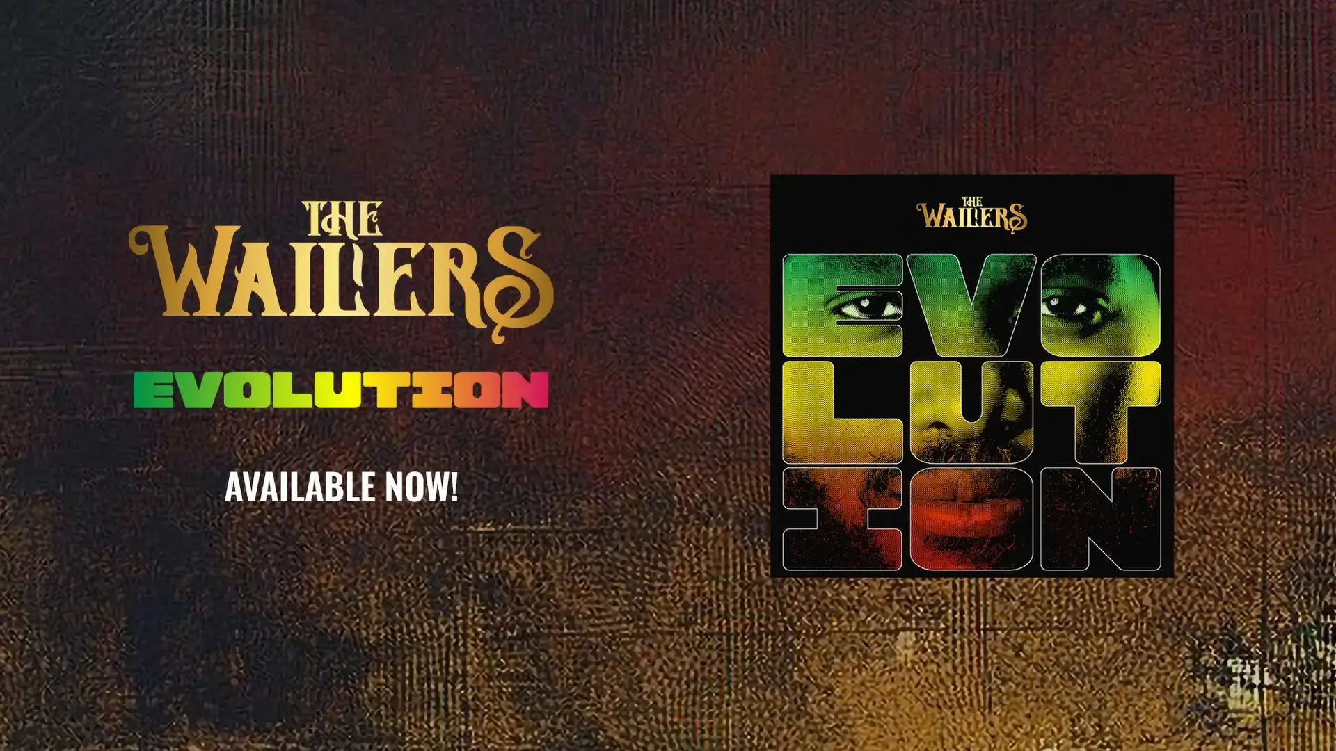 THE WAILERS RELEASE NEW ALBUM, EVOLUTION, TODAY!